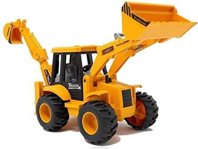Akvanar Jcb toy Excavator Toy Construction Vehicles Building Vehicles Engineering Toys(Yellow, Pack of: 1)