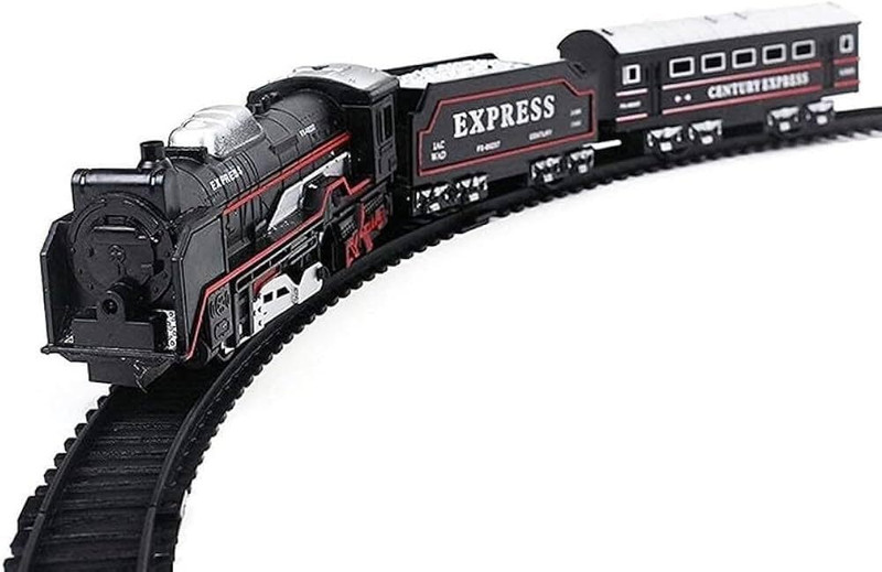 HOMOZE Classic Century Express Battery Operated Electric Style Toy Train Set with Track(Multicolor, Pack of: 1)
