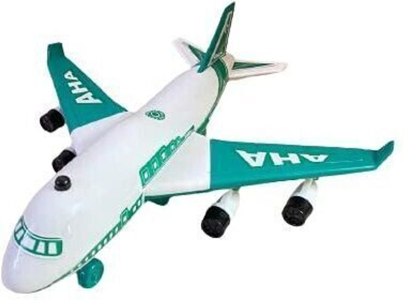 3 Jokers Hindal Aeroplane Pull Back Toy for Kids Friction Powered Airplane Toy(Green, Pack of: 1)