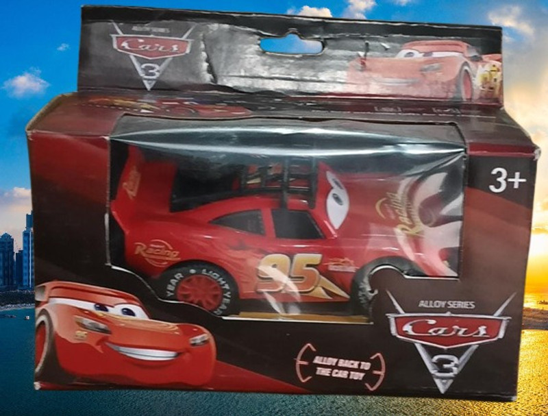 Tgame Alloy Racing McQueen Car Toy – Light and sound effect No.95 (Cars Theme)(Multicolor, Pack of: 1)