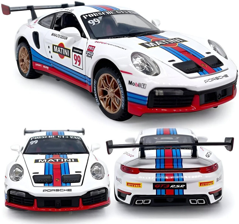 Craveon 1:32 Porsche GT3 RS Matini Racing Die cast Car for Kids & Adult(Multicolor, Pack of: 1)