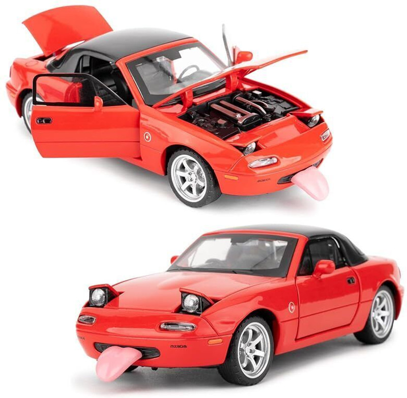 calyxia 1:32 Scale Mazda Alloy Convertible Sport Car Diecast Models Alloy Diecast car(Multicolor, Pack of: 1)