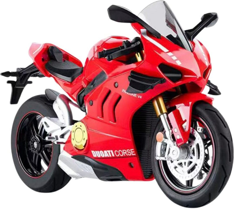 ZHASK Rare 1:10 Ducati Panigle S4 Motorcycle Model and Toy for Collectors(V4S, Multicolor, Pack of: 1)