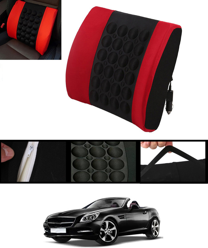 MSNP Nylon Seating Pad For  Mercedes Benz Universal For Car(Car, BUS, Van, Home, Office Black, Red)