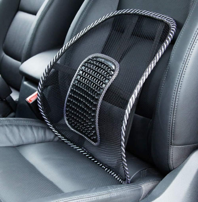 Gogear Polyester Seating Pad For Universal For Car Universal For Car(Front Seats, Back Seats, Office, Home Black)