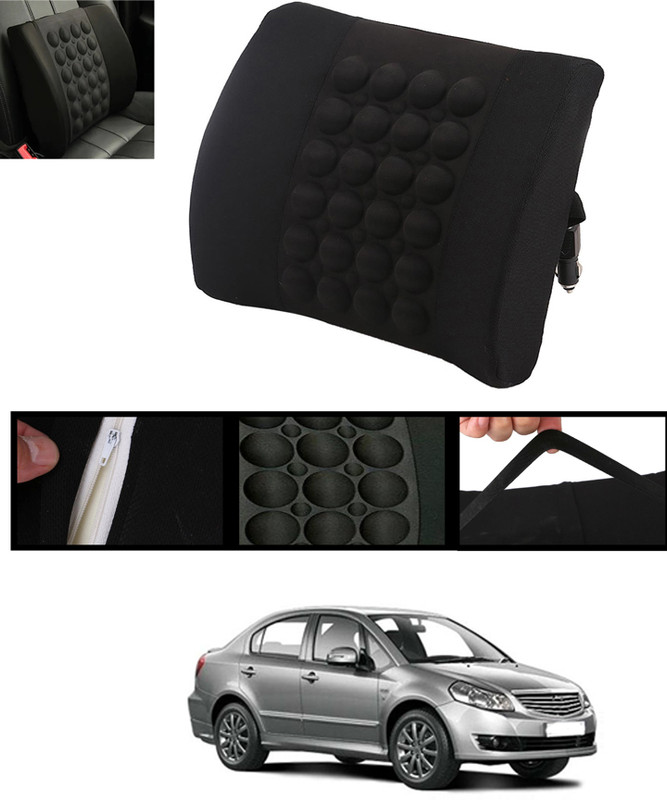 MATIES Nylon Seating Pad For Maruti Suzuki SX4(Car, Bus, Home, Office Black)