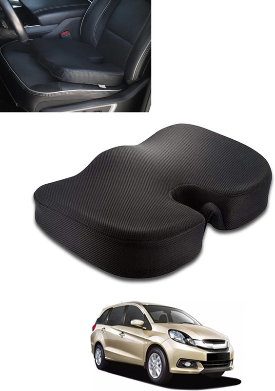 ABJD Foam Seating Pad For Honda Mobilio(Car, Office, Home Black)