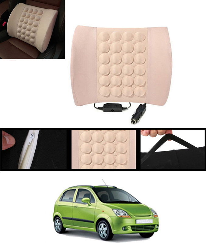 MATIES Nylon Seating Pad For  Chevrolet Spark(Car, Bus, Home, Office Beige)