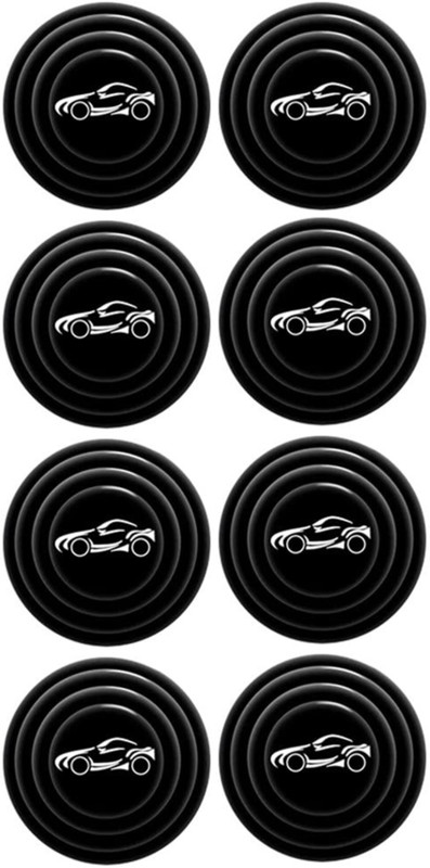 YTM Universal Car Door Shock Absorber Pad 8Pcs/Anti Collision Noise Reducing Sticker Shock Absorber(Car)