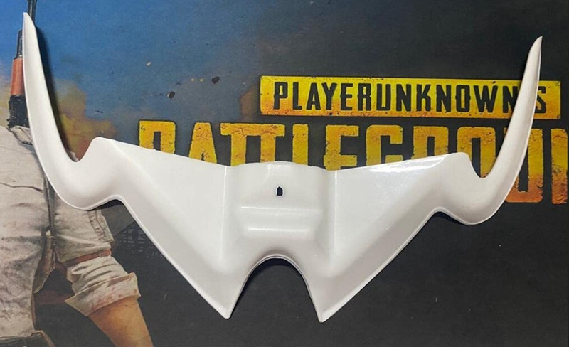 Auto MT (1PC)-WHITE Winglet,RS200,Bike Suitable for Bajaj Pulsar Flexible+Unbreakable. Spring Leaf(Motorbike)