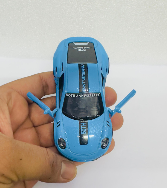 Auto MT Blue Mini Drifting Car Model with Self Adhesive for All Car Initial Universal Car Flywheel