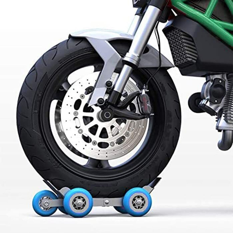 Clefairy Flat Tire Booster ABS Steel Trolly Emergency Tire Roller Move Tool Vehicle Starter Motor