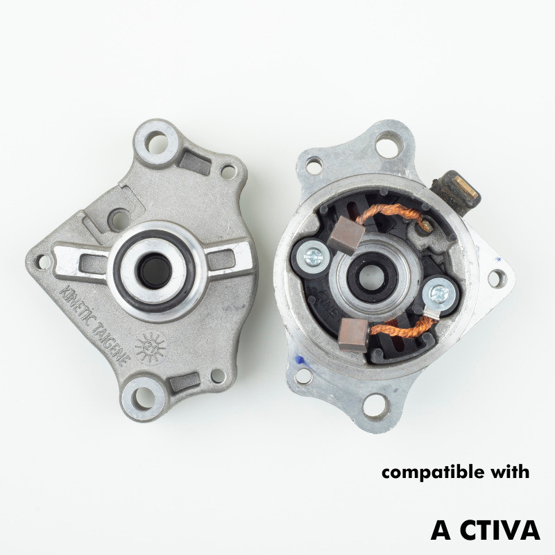 GEO Carbon Wati Complete With Brush & Brush Holder Compatible A CTIVA Vehicle Starter Motor