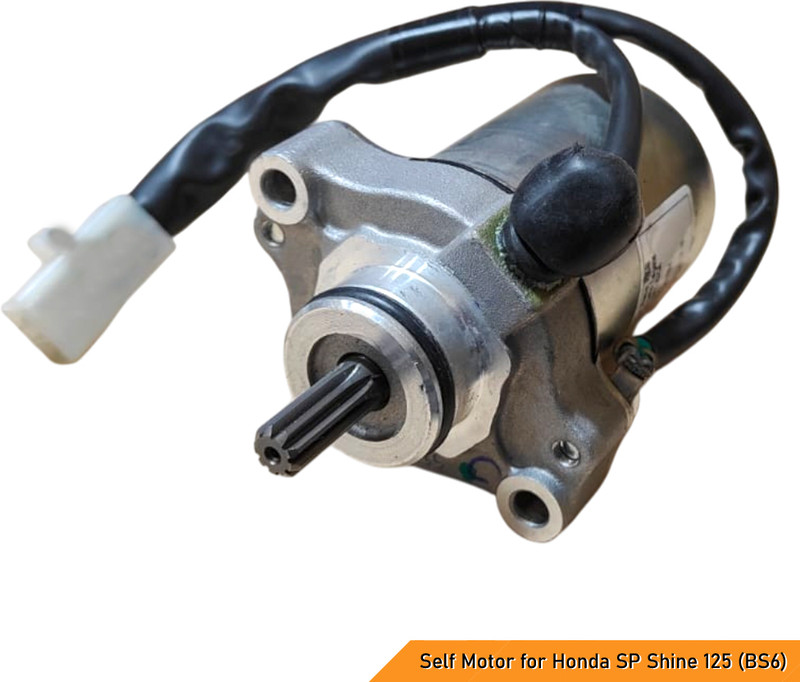 TRP Traders Self Starter Motor Assembly Compatible for SP Shina 125 Vehicle Starter Motor