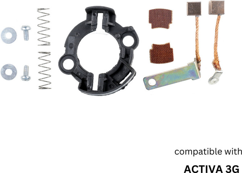 GEO Self Starter Carbon Plate Assembly/Brush holder FOR HONDA ACTIVA 3G Vehicle Starter Motor