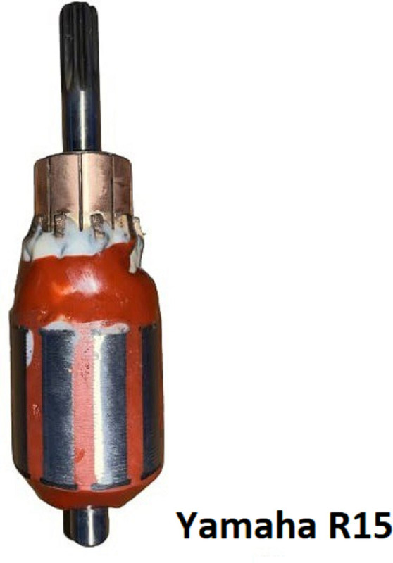 GEO Starter Armature Compatible With Yamaha R15 Vehicle Starter Motor