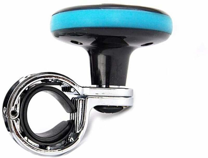 Motopex Steering Cover For Universal For Car Universal For Car(Aqua Blue, Plastic)