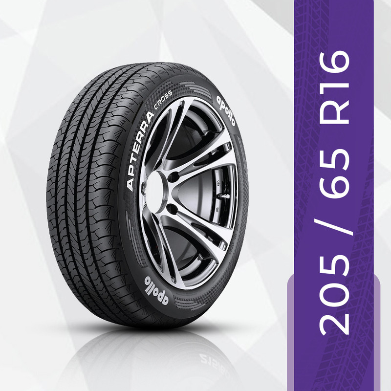 Apollo APTERRA CROSS 4 Wheeler Tyre(205/65R16, Tube Less)