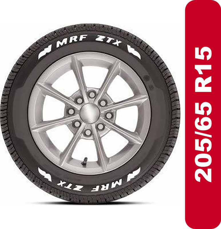 MRF ZTX 205/65 R15 94H 4 Wheeler Tyre(205/65R15, Tube Type)