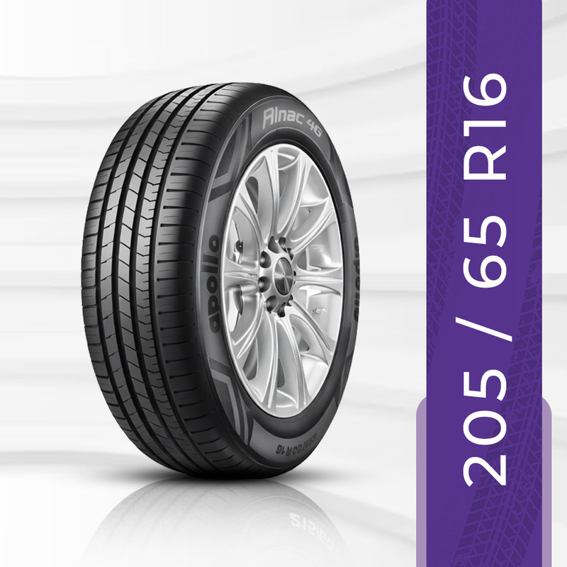 Apollo Alnac 4g 4 Wheeler Tyre(205/65 R16, Tube Less)