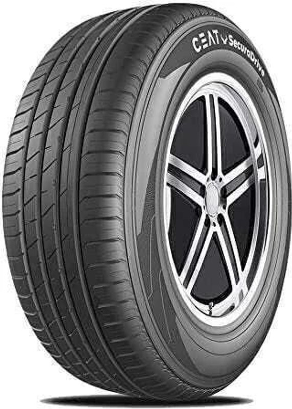 CEAT 175/60R15 SecuraDrive 81H TUBELESS TYRE 4 Wheeler Tyre(175/60 R15, Tube Less)