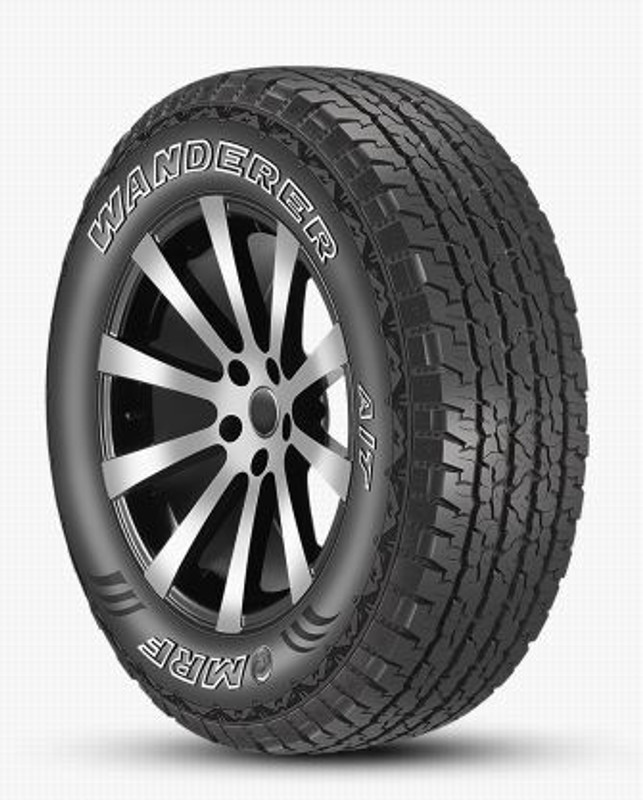 MRF 255/65R18 111T WANDERER TUBE LESS A/T A3 ROW TL TYRE 4 Wheeler Tyre(255/65R18 TUBE LESS, Tube Less)