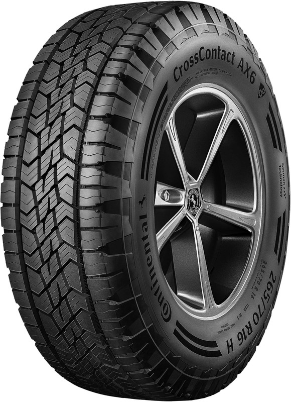 Continental with Doorstep Installation 255/60 R17 ContiCrossContact CCAX6 106H TUBELESS TYRE 4 Wheeler Tyre(255/60 R17, Tube Less)