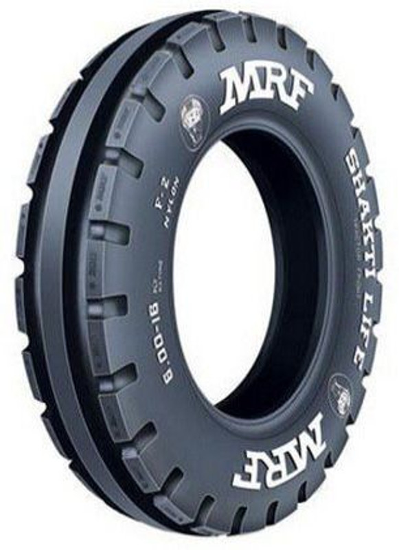 MRF 6.00-16 F2 SHAKTI LIFE N8PLY ( ONLY TYRE IS COME TUBE WAS NOT COME WITH TYRE) 4 Wheeler Tyre(6.00-16, Tube Type)