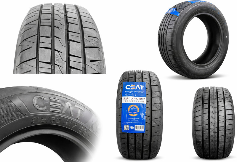 CEAT SECURADRIVE SUV 215/60 R17 96H 4 Wheeler Tyre(SECURADRIVE SUV 215/60 R17 96H, Tube Less)