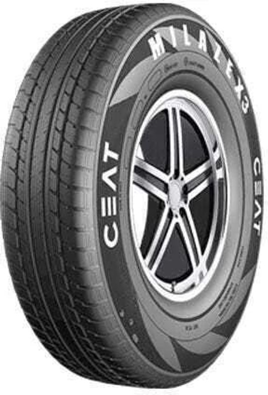 CEAT With Doorstep Installation 145/80 R12 MILAZE X3 74T TUBE-TYPE TYRE WITH FREE HOME FITMENT 4 Wheeler Tyre(145/80 R12, Tube Type)