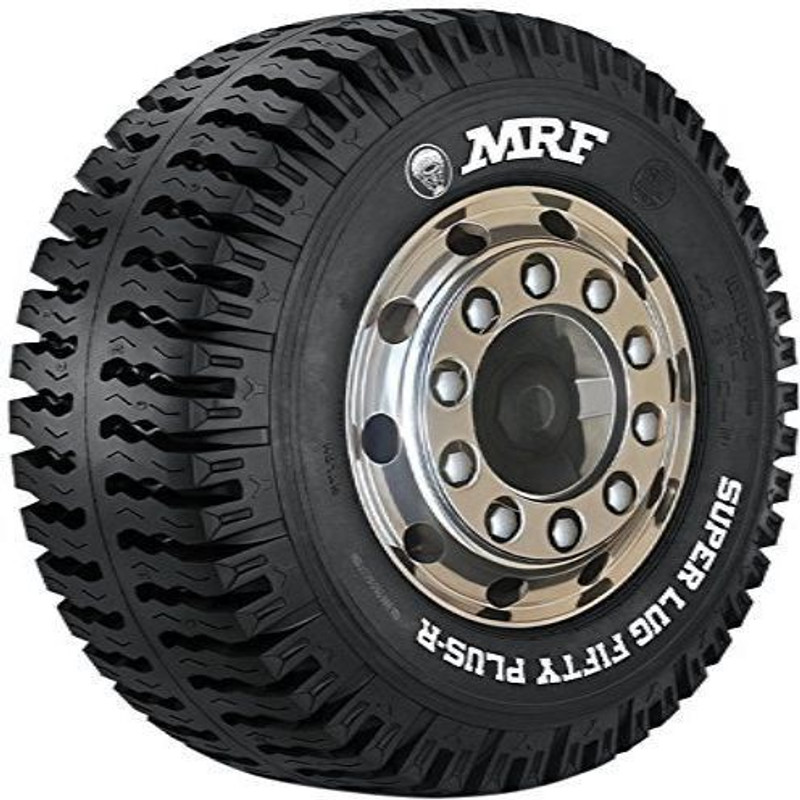 MRF SUPER LUG FIFTY PLUS-R 4 Wheeler Tyre(8.25-16, Tube Type)