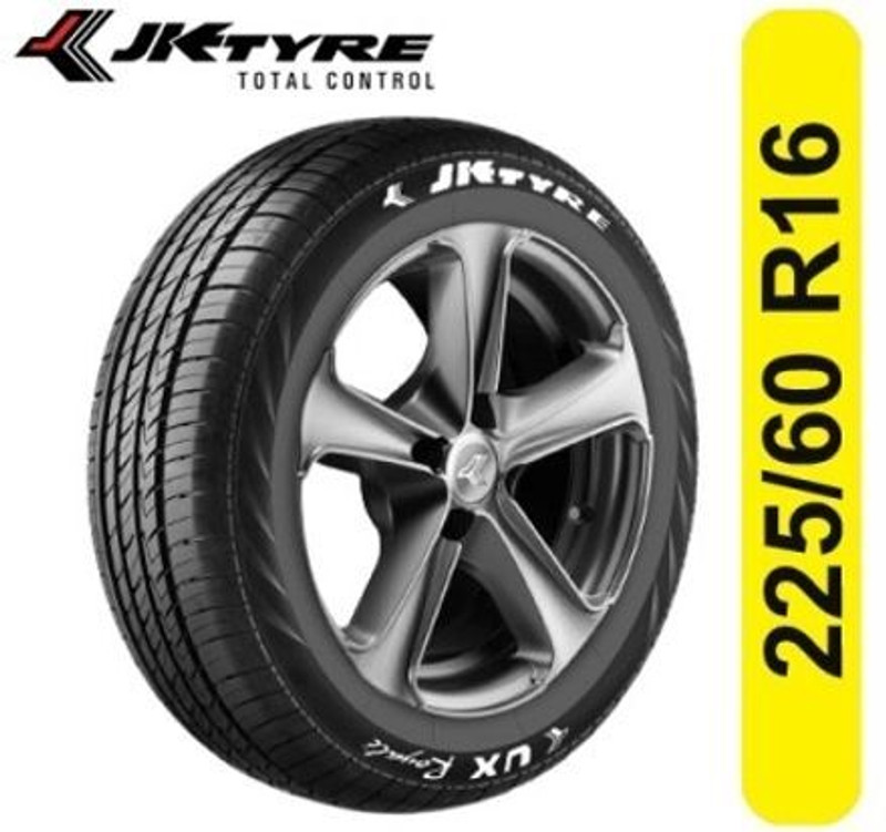 JK TYRE 225/60-R16 UX ROYALE 4 Wheeler Tyre(225/60-R16 ( UPSIZE FOR 205/60-R16, 205/65-R16, 215/60-R16 ), Tube Less)
