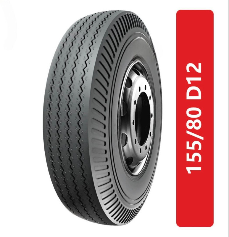 vsr duroad 4 Wheeler Tyre(155/80 D12, Tube Type)