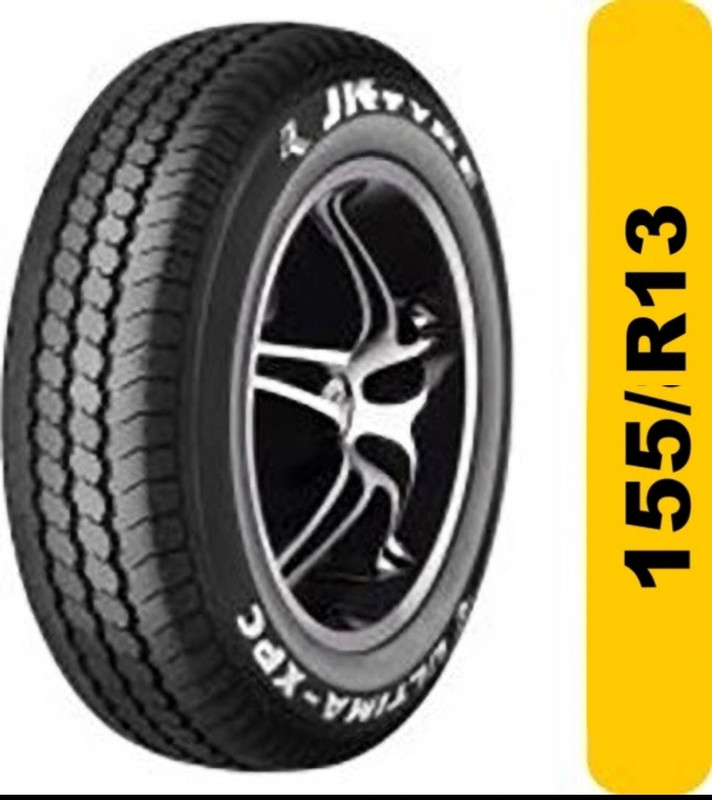 JK TYRE ULTIMA XPC1 4 Wheeler Tyre(155R13, Tube Less)