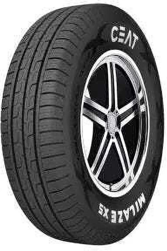 CEAT With Doorstep Installation 195/55 R16 MILAZE X5 87H TUBELESS TYRE 4 Wheeler Tyre(195/55 R16, Tube Less)