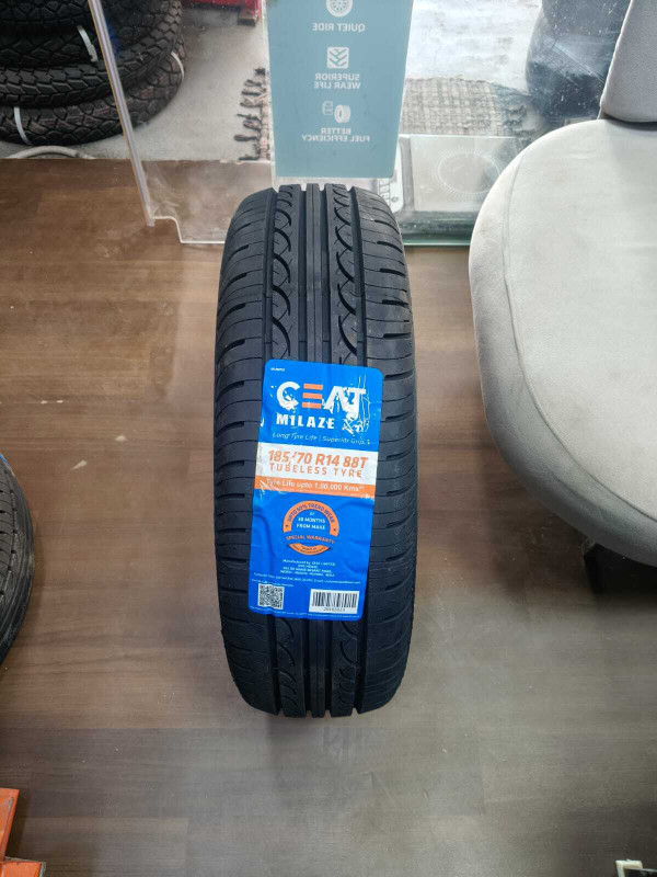 CEAT MILAGE X3 185/70 R14 88T TUBLESS 4 Wheeler Tyre(MILAGE X3 185/70 R14 88T TUBLESS, Tube Less)