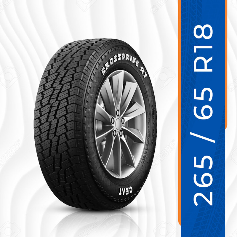 CEAT 255/65R18 CrossDrive AT TL 111H SUV Tyre 4 Wheeler Tyre(265/65R18, Tube Less)