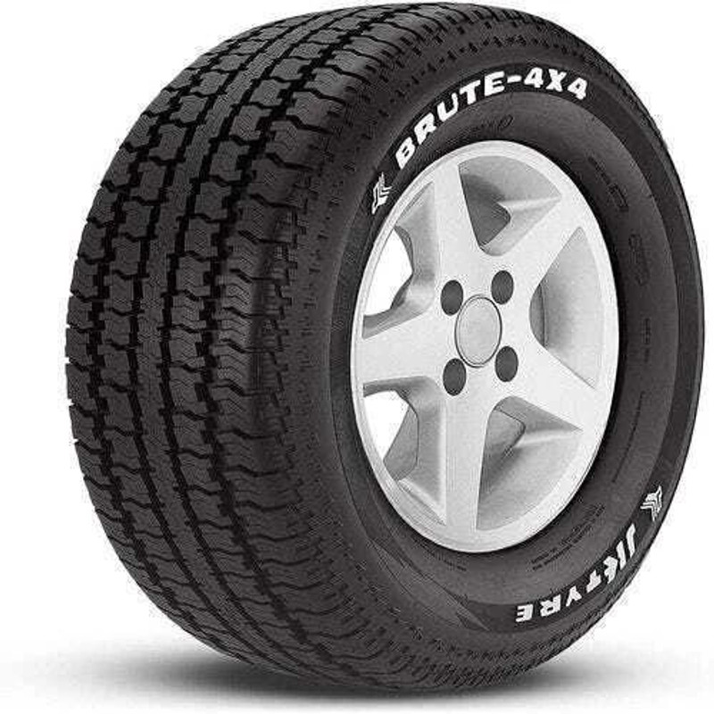 JK Tyre with Doorstep Installation 235/75 R15 BRUTE 4X4 TUBE-TYPE TYRE 4 Wheeler Tyre(235/75 R15, Tube Type)