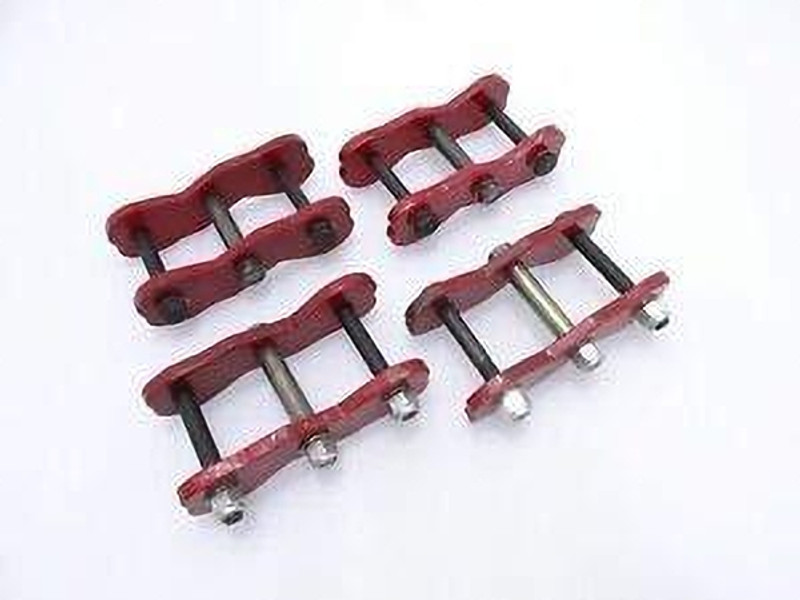 Auto MT 4PC RED, BLACK Gypsy 2 Inch Dog Bone Shackle Kit Maruti Gypsy Car Flywheel