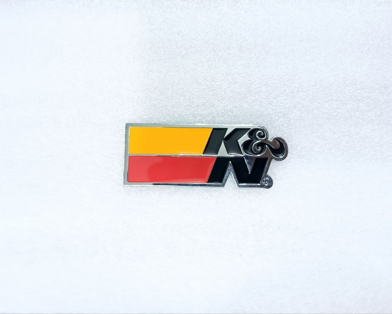 GOYAL MOTORS 3D Metal k&n Logo Badge Sticker for car Vehicle Tool Kit