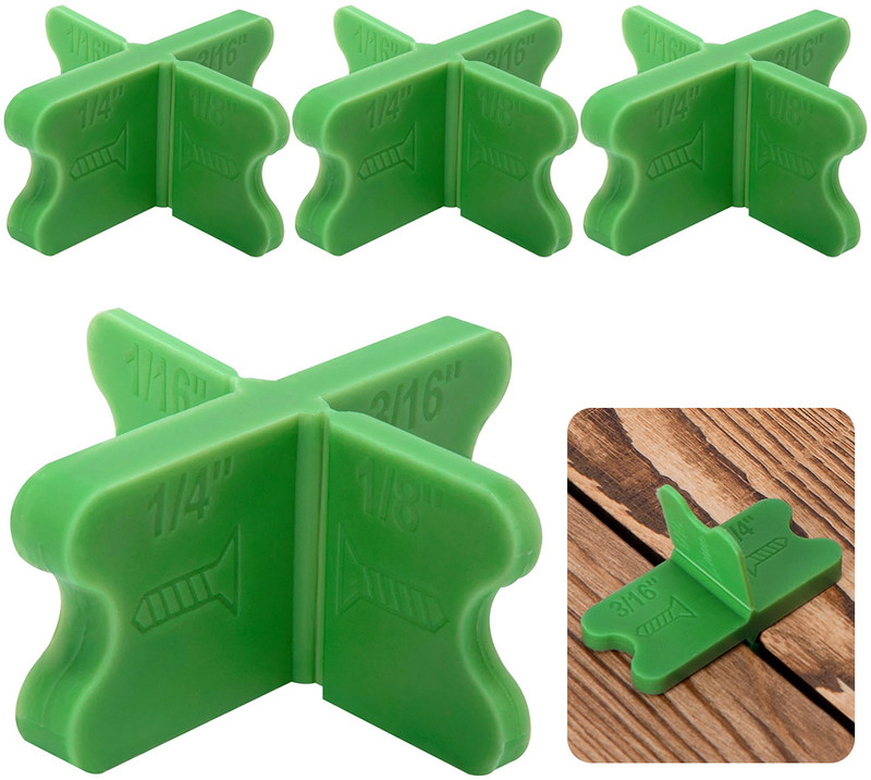 maycreate Deck Board Spacer Tool 4 in 1 Vehicle Tool Kit