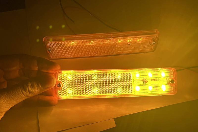 Auto MT THAR SIDE FENDER LED INDICATOR compatible FOR Mahindra Thar Crde / mm540 / mm550 Vehicle Tool Kit