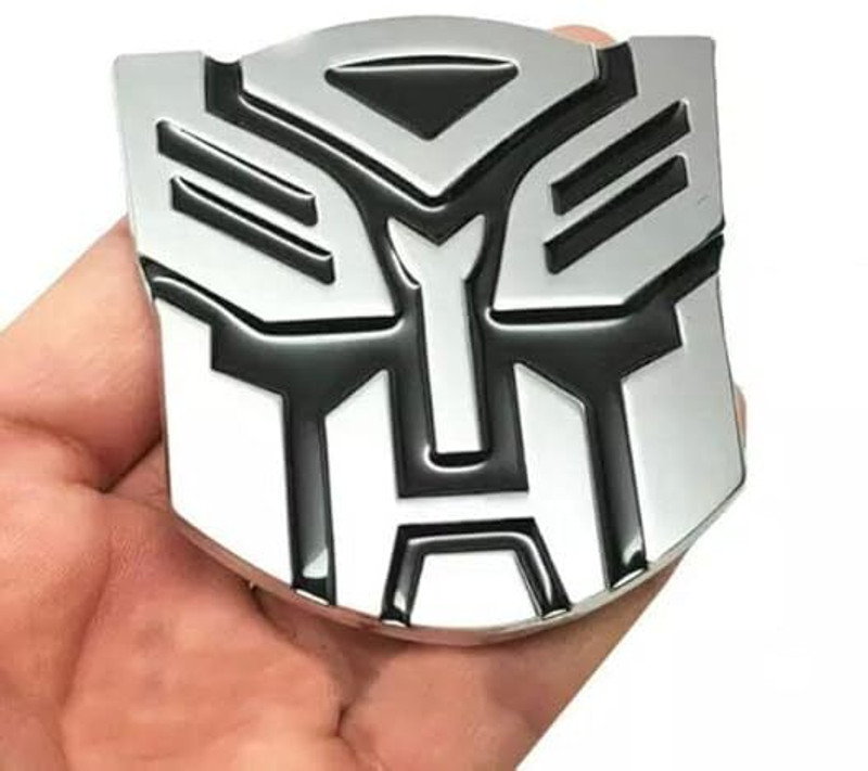 Auto MT (1PC) 3D Transformer Metal Sticker CAR Emblem Auto Racing Sport Sticker Decal. Car Flywheel
