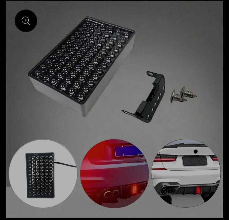 Auto MT F1 72 LED FLASHING TAIL BRAKE LIGHT 12V DRL Red Safety Lamp LED Signal Lamp Car Flywheel