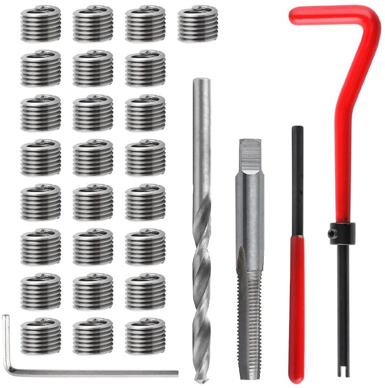 SERPLEX M6 Thread Repair Kit with Tools Vehicle Tool Kit