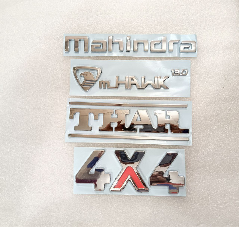 GOYAL MOTORS LATEST THAR ABOVE 2020 FULL EMBLEM LOGO BADGE KIT Vehicle Tool Kit