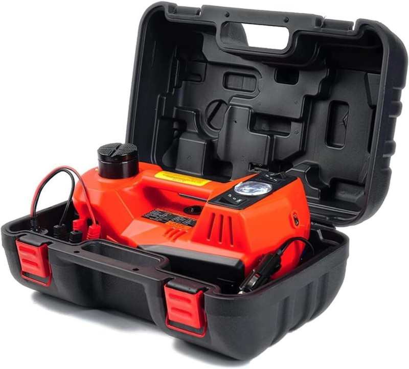 Janvitha JCJI5T 12V DC Electric Hydraulic Car Jack Vehicle Tool Kit