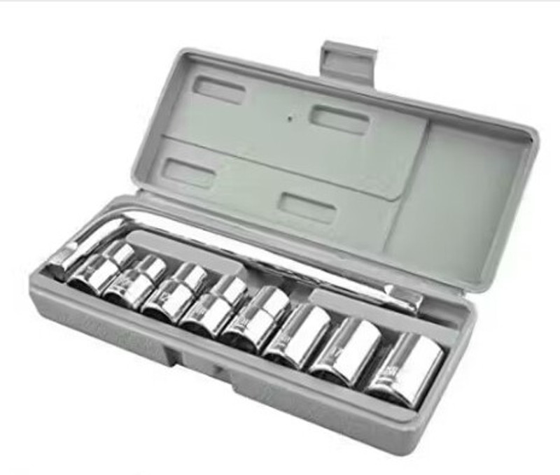MIXCO Hand Tool Kit Heavy Duty Socket Wrench Spanner 10 Pieces Vehicle Tool Kit