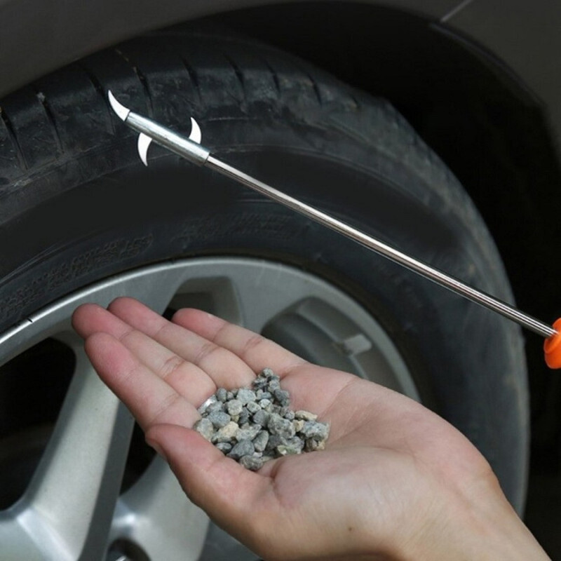 Somapa 2 in 1 Car Tyre Stone Removing ToolTyre Stone Removal Vehicle Tool Kit