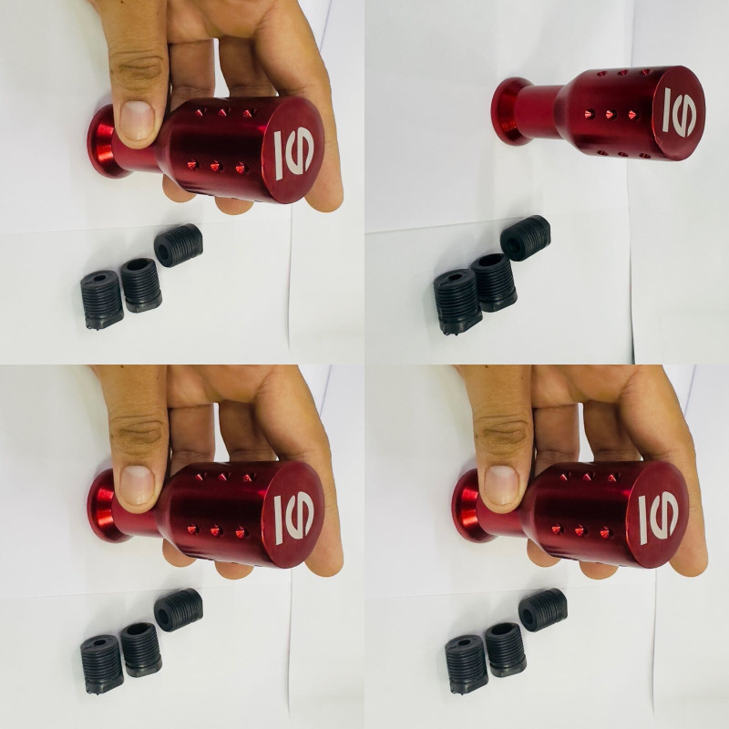 Auto MT Sparco Red Gear Shift Knob Universal Car Metal Modified Auto Transmission Lever Vehicle Tool Kit